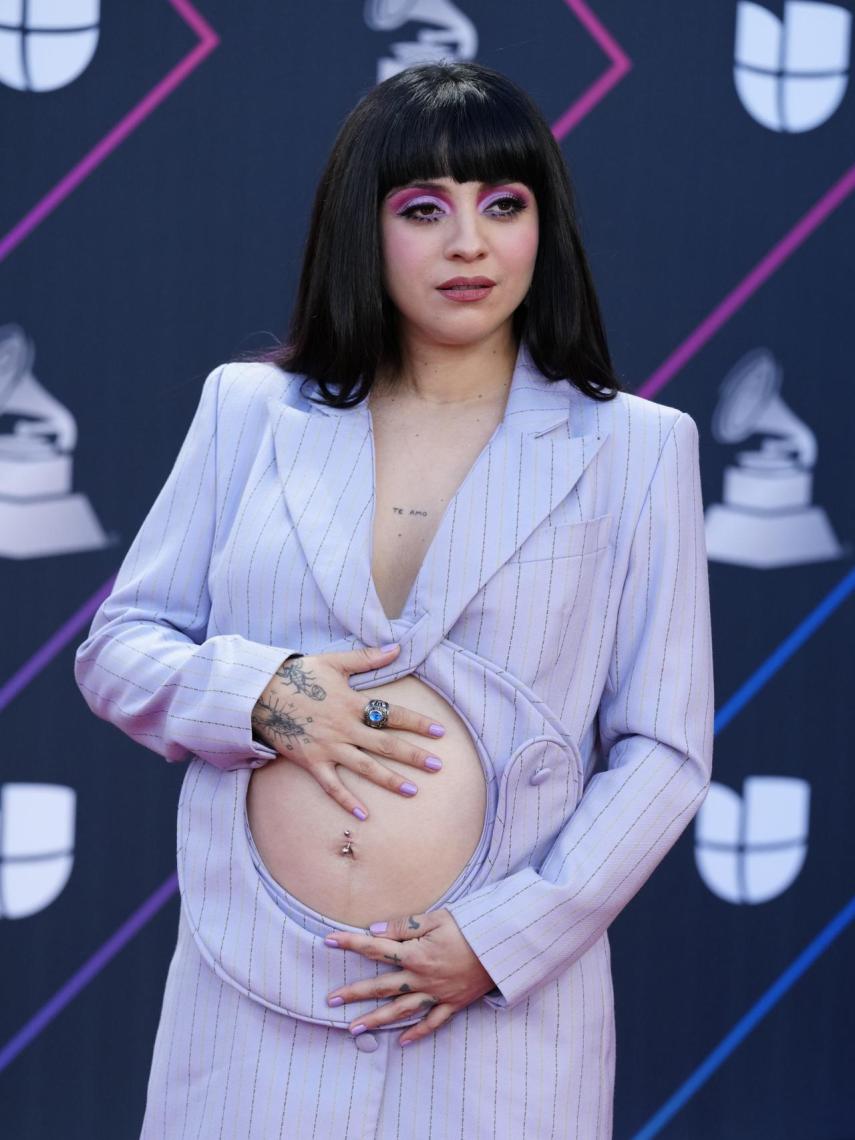 Mon Laferte en la última edición de los Grammy Latinos.