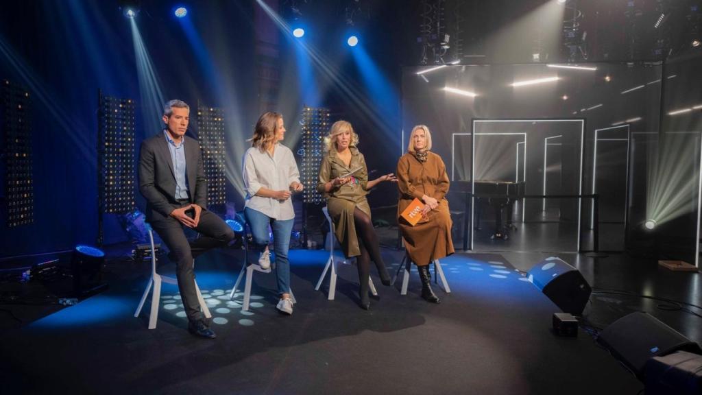 Presentación de 'Las tres puertas' en Barcelona.