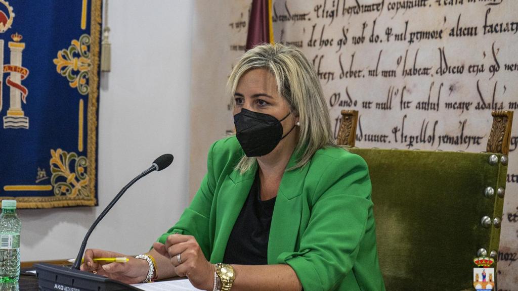 Patricia Martín, concejal de Hacienda del Ayuntamiento de Benavente