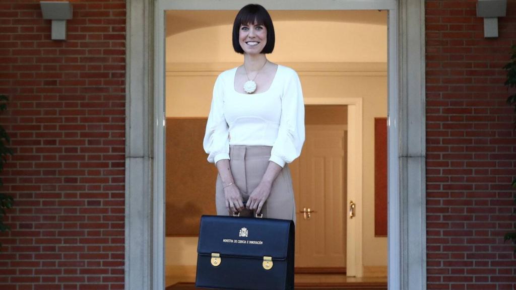 La ministra de Ciencia, Diana Morant, en Moncloa.