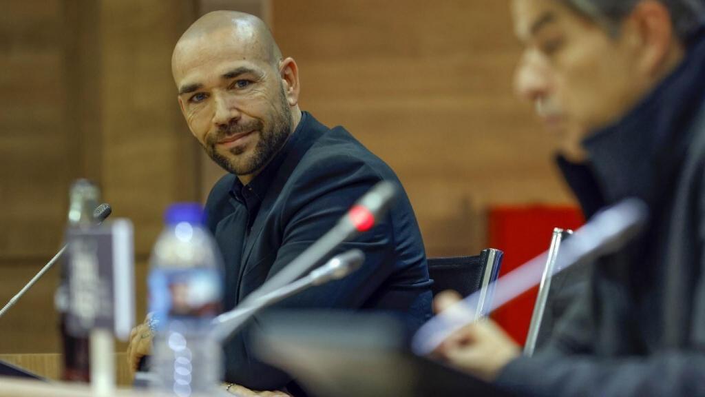 Manolo Gaspar, en la presentación de Natxo González.