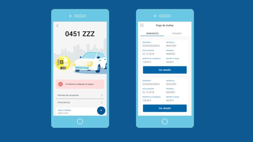 Pagar multas en miDGT