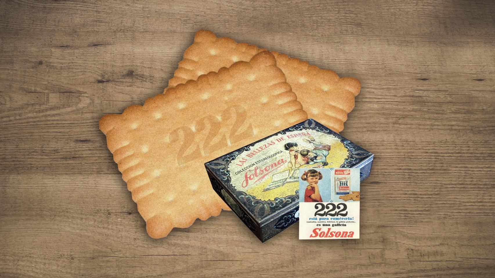 Las galletas Solsona son míticas para toda una generación, que reconocerán su forma y su sabor.