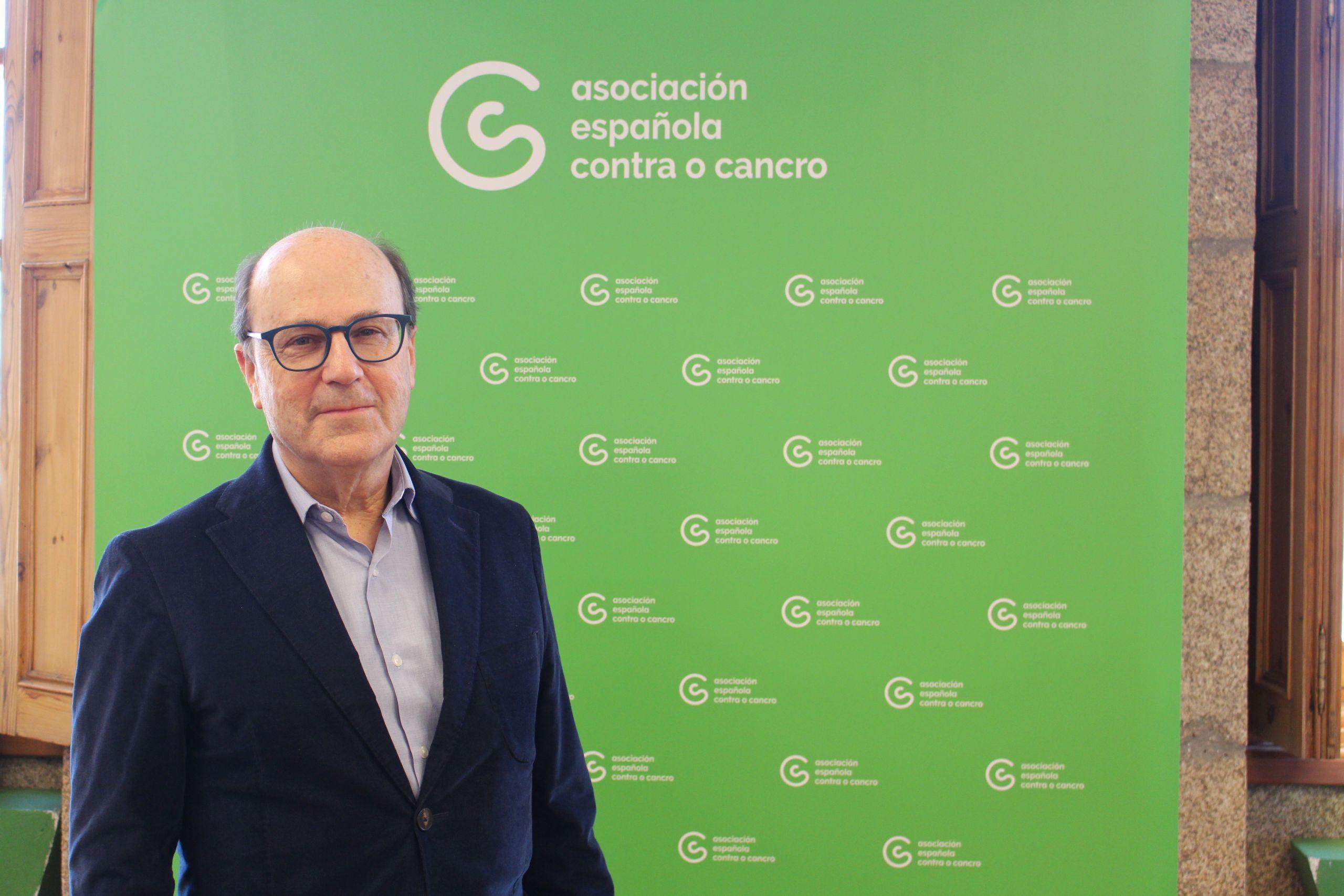 Manuel Aguilar destaca el gran apoyo que la AECC tiene en Galicia, con presencia en 80 ayuntamientos
