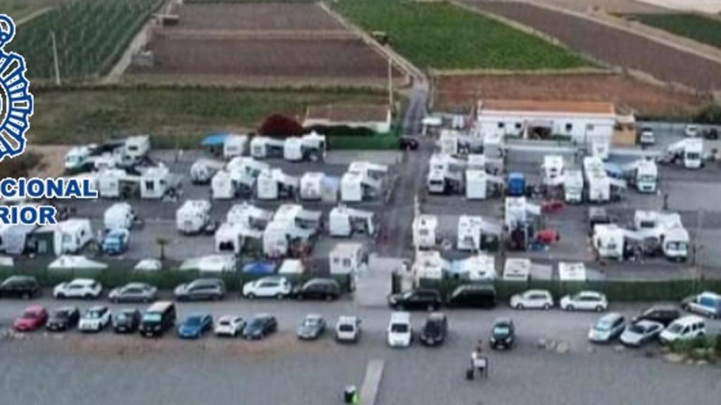 Caravanas en Vélez-Málaga.