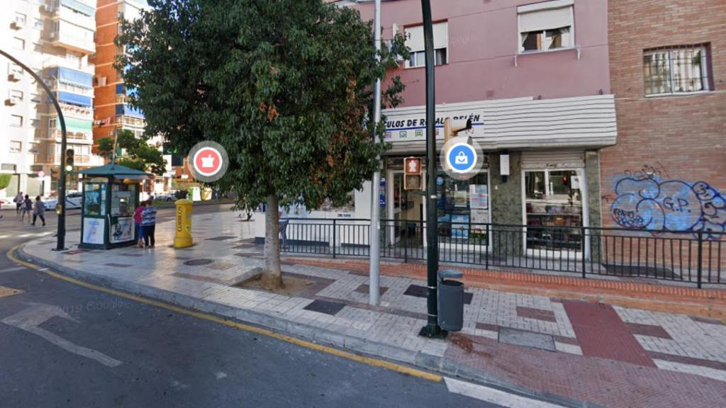 Administración donde se ha dado el premio de la Bonoloto en Málaga.