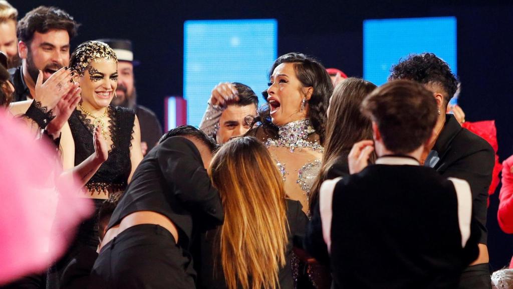 La ganadora de la gala Benidorm Fest de 2022, la cubana Chanel.