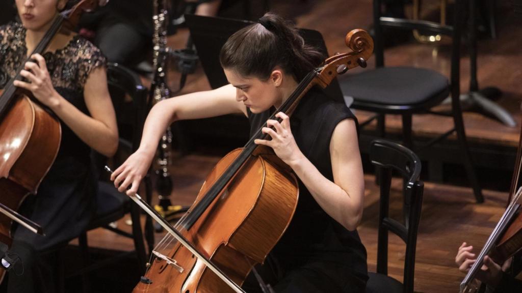 Eva Arderíus en el Auditorio Nacional.