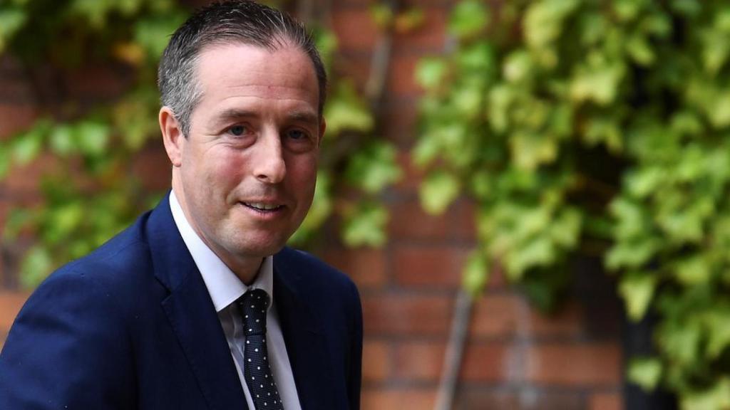 Paul Givan, exministro principal de Irlanda del Norte.