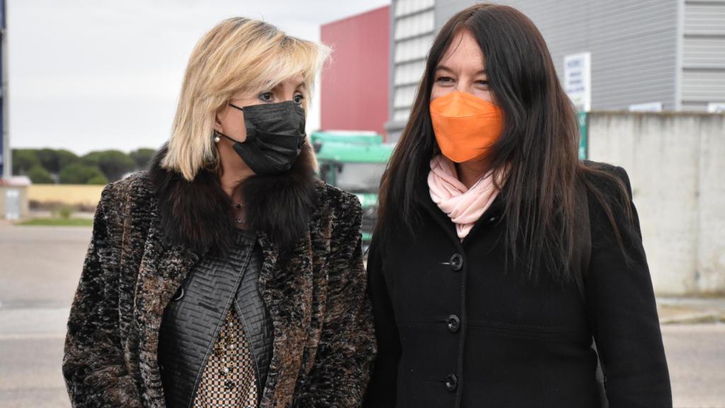 Marina Bravo, secretaria general de Ciudadanos, y Verónica Casado, miembro de la lista de Cs a las Cortes