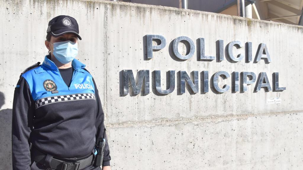 Violeta Hoyos, subinspectora de la Policía Municipal de Valladolid