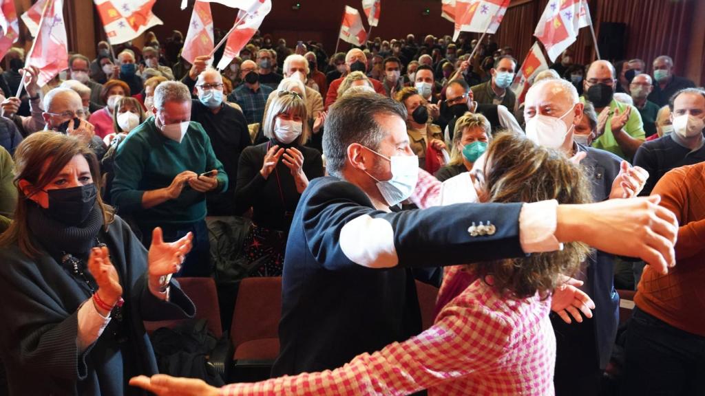 Acto electoral de Luis Tudanca en Palencia./ Mirian Chacon ICAL