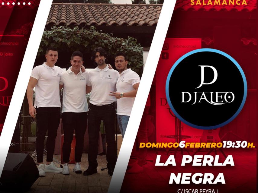 D'Jaleo, en La Perla Negra este domingo por la tarde