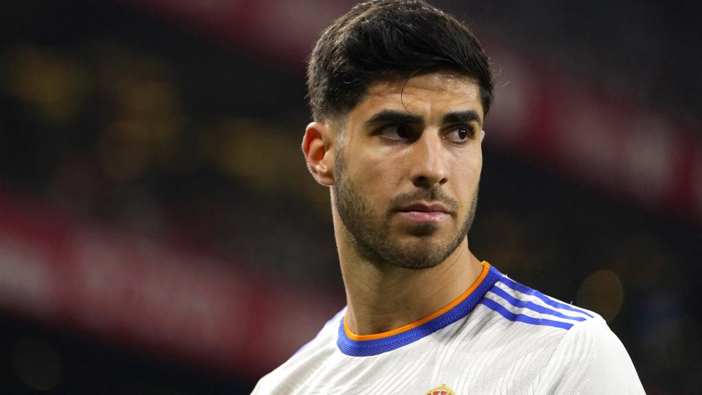 Marco Asensio, durante el partido frente al Athletic Club