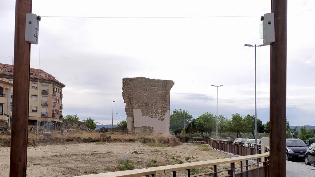 Realidad aumentada en el yacimiento de Entretorres. Foto: Ayuntamiento de Talavera