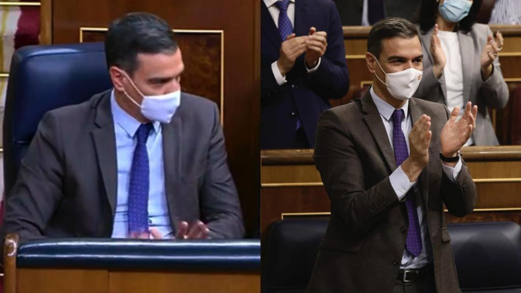Pedro Sánchez, este jueves: de la incredulidad al júbilo tras la confusión de Batet.