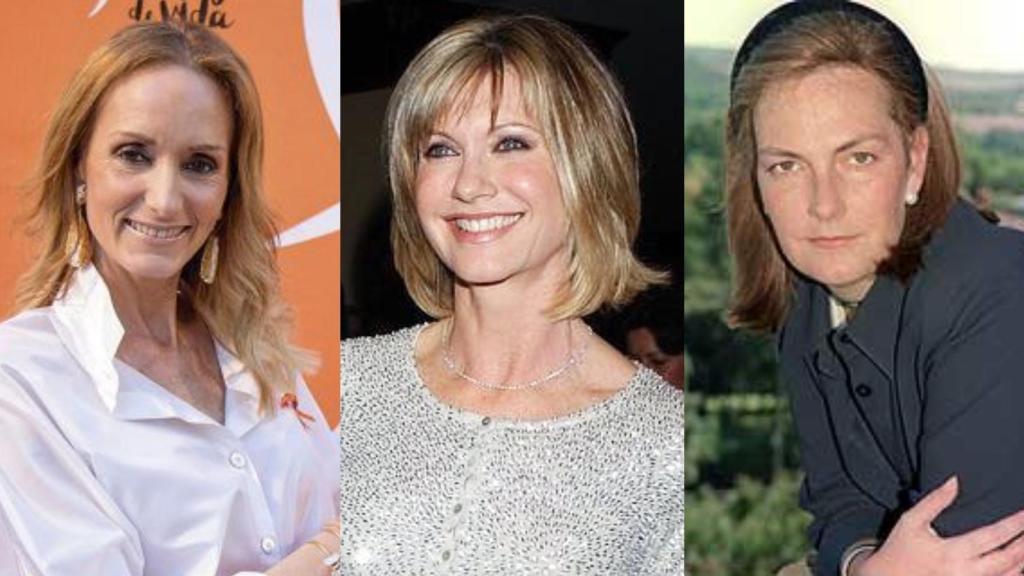 Sandra Ibarra, Olivia Newton-John y Mariam Suárez.