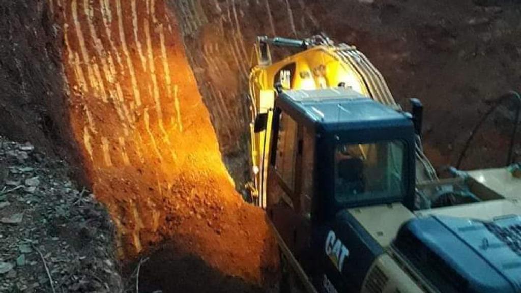 Las labores de rescate del niño de 5 años.