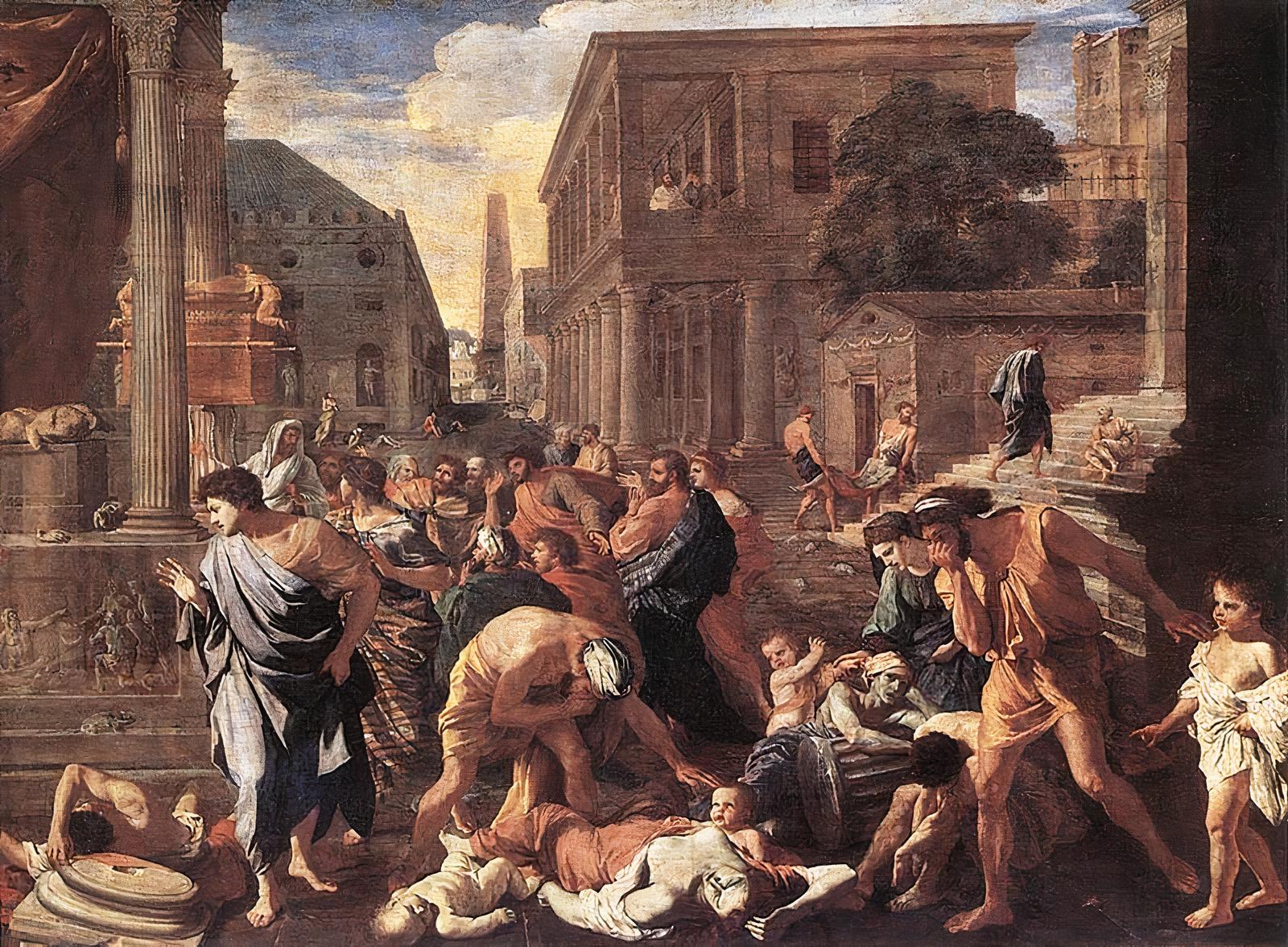 “La Peste de Azoth” de Nicolas Poussin (1631)