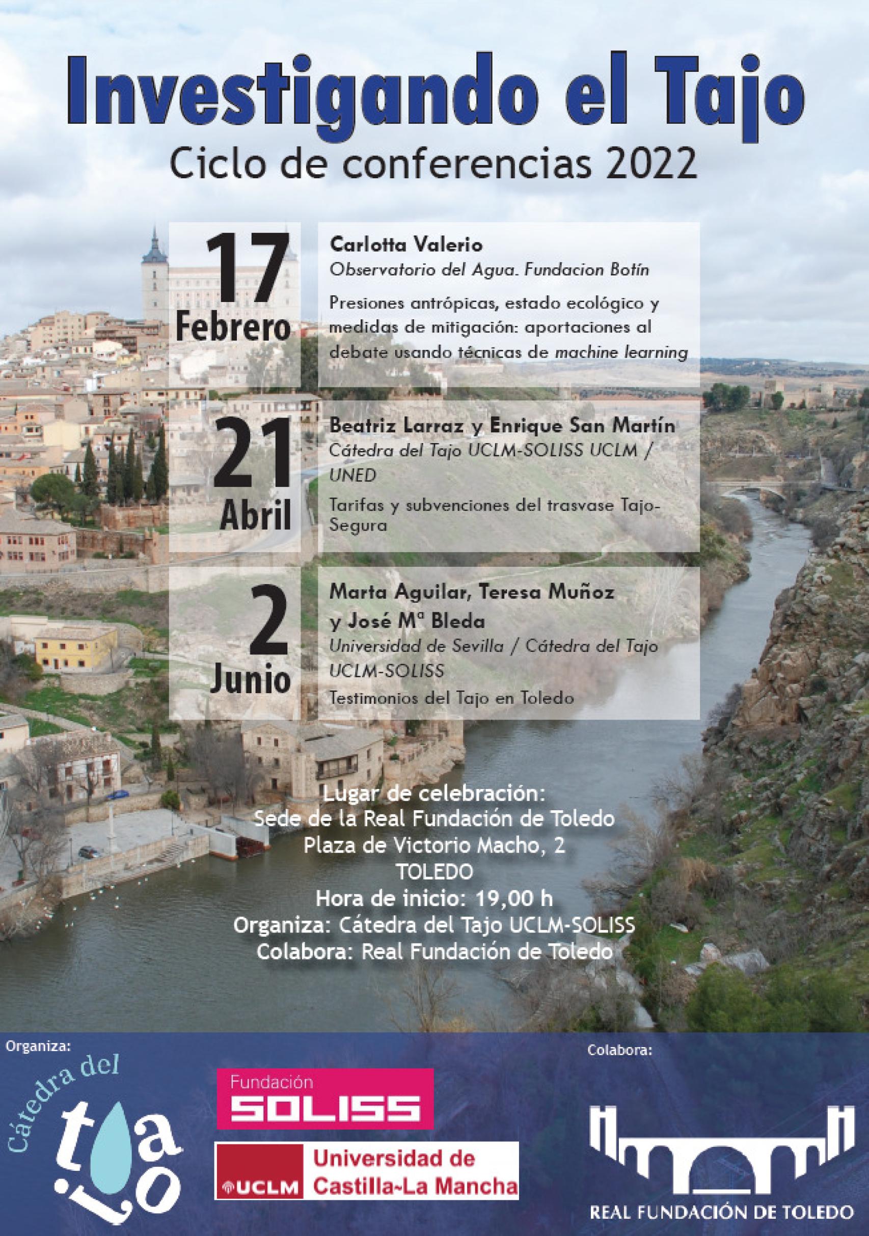 Ciclo de conferencias 'Investigando el Tajo'