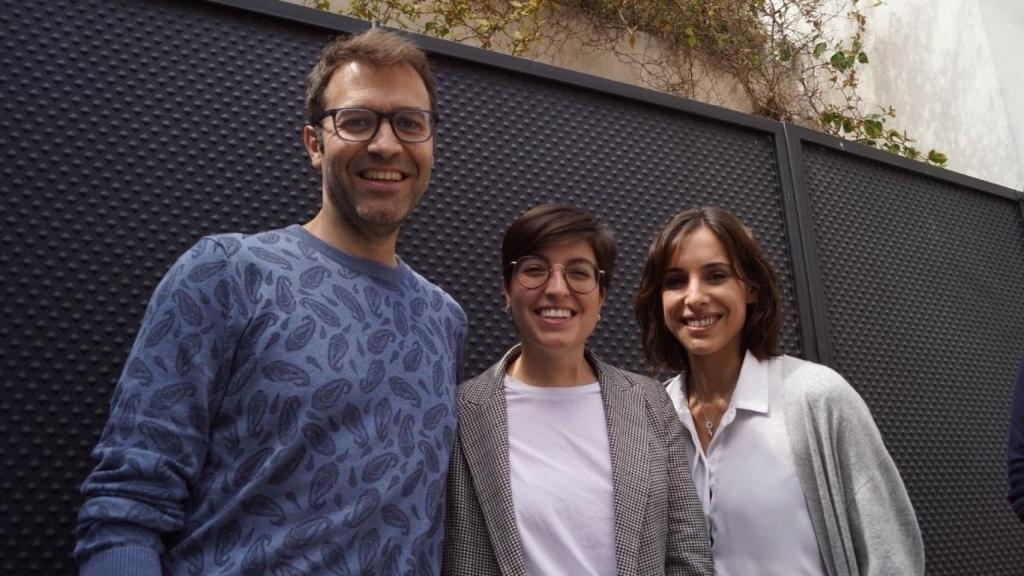 Miquel Oliver, a la izquierda de la imagen.