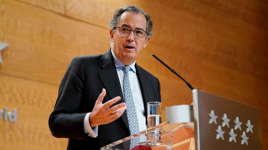 El consejero de Educación y Juventud de la Comunidad de Madrid, Enrique Ossorio.