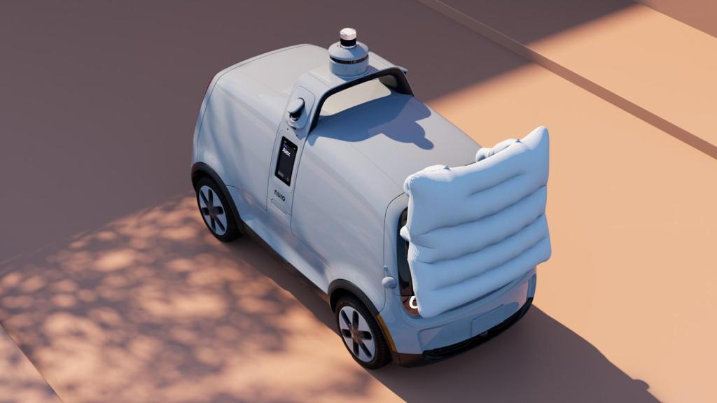 El airbag de Nuro.