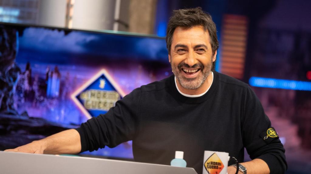 El escritor durante un programa de El Hormiguero.