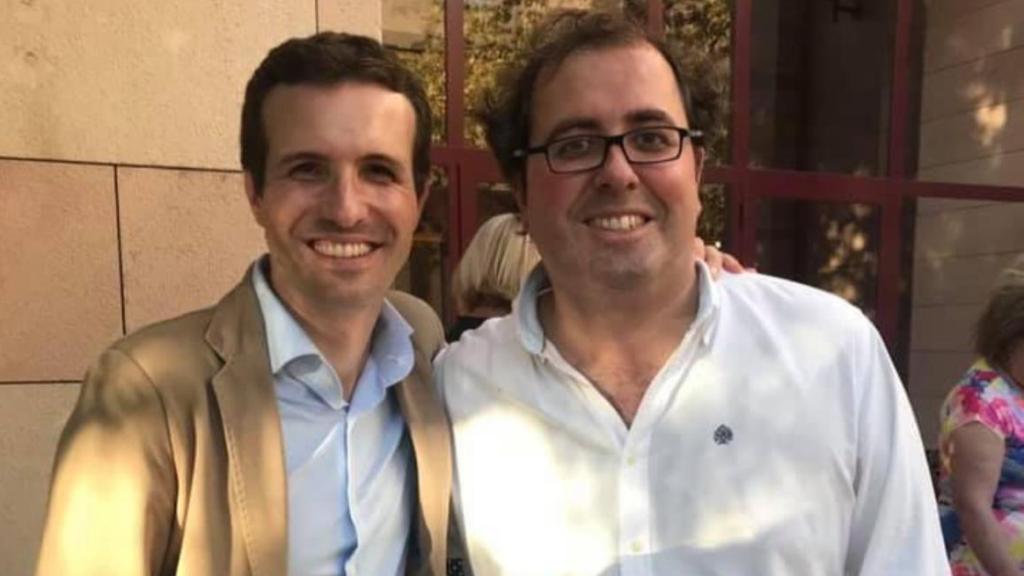 Pablo Casado y Alberto Casero.
