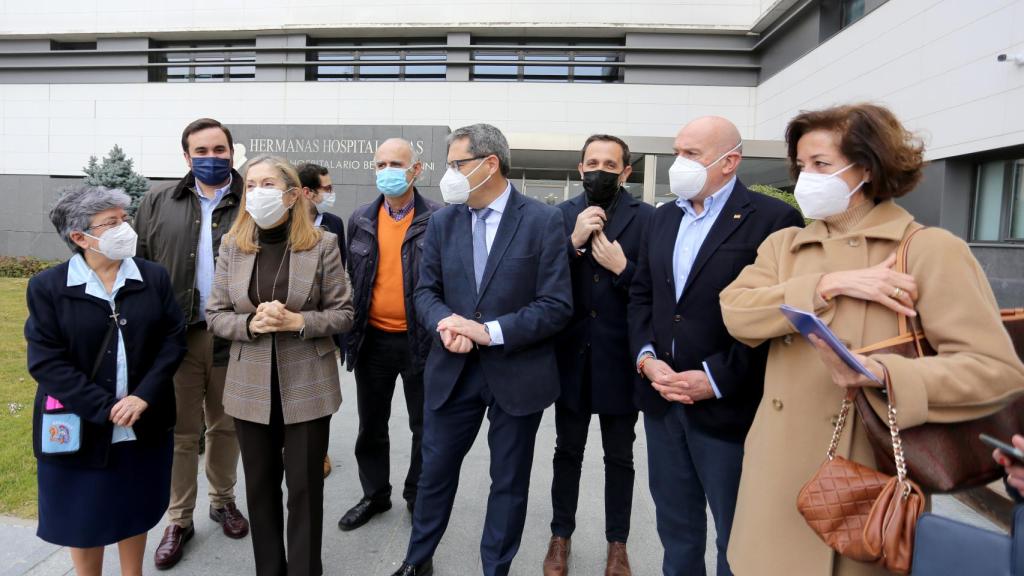 Ana Pastor durante su visita a Valladolid