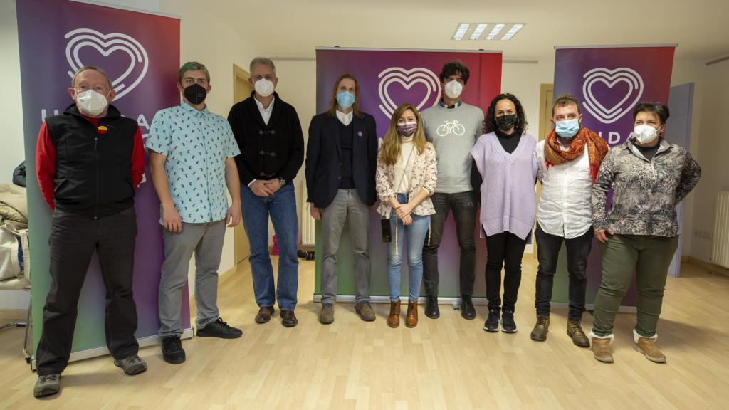 Pablo Fernández en el acto celebrado en Ávila / Ricardo Muñoz-Martín ICAL