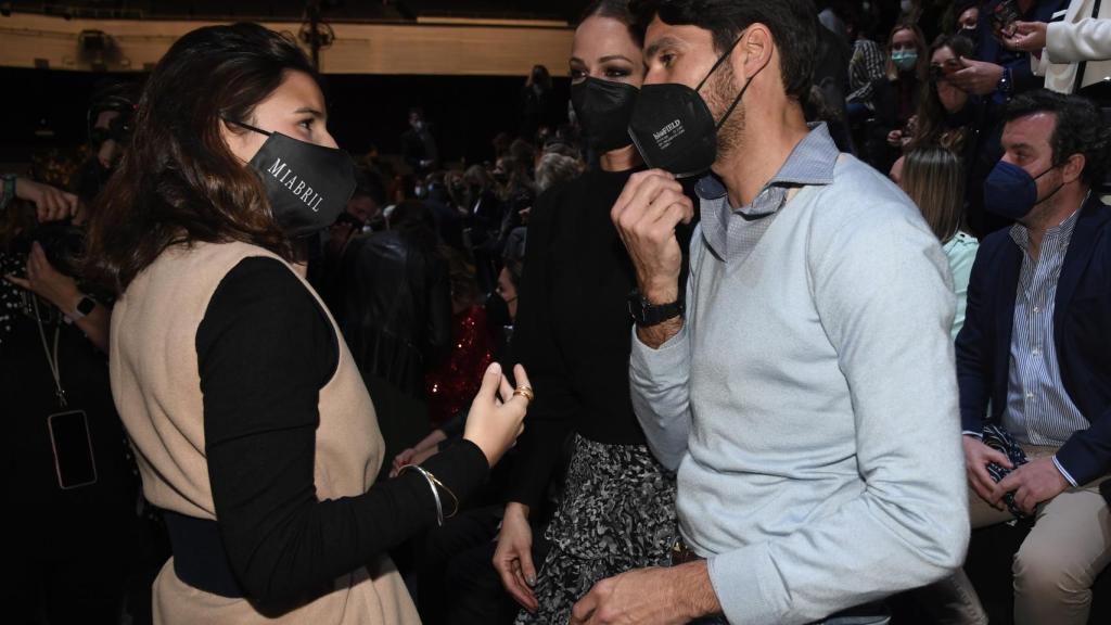 Tana Rivera intercambió confidencias con sus tíos Cayetano y Eva.