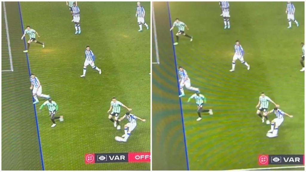 El error del VAR en el Real Sociedad - Betis
