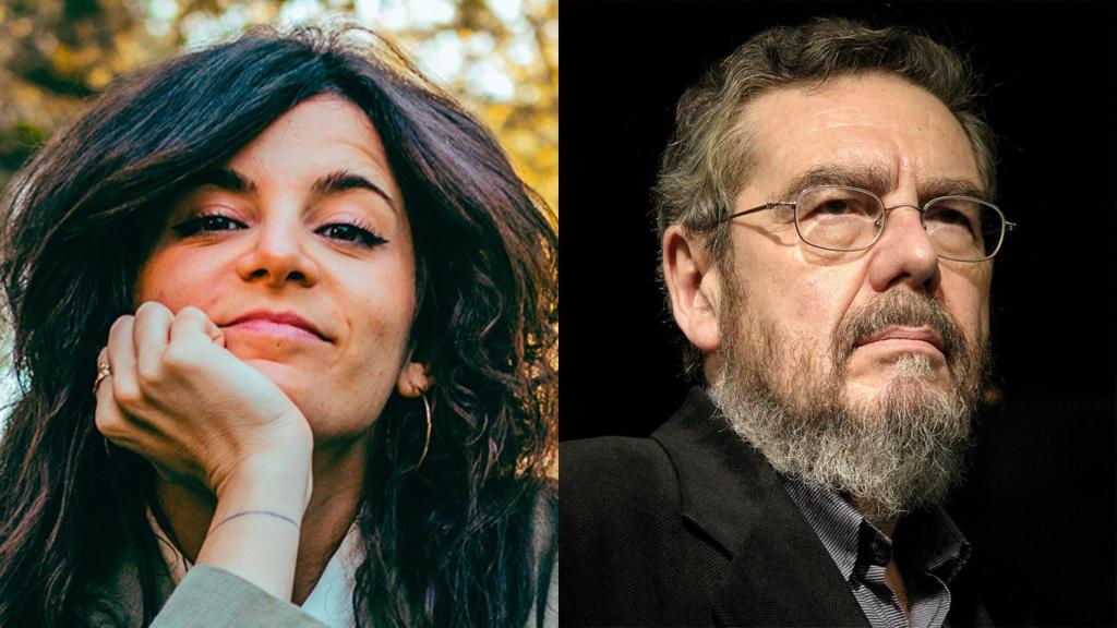 Ana Iris Simón (Foto: Guillermo García) y Julián Ríos (Foto: Amaya Aznar)