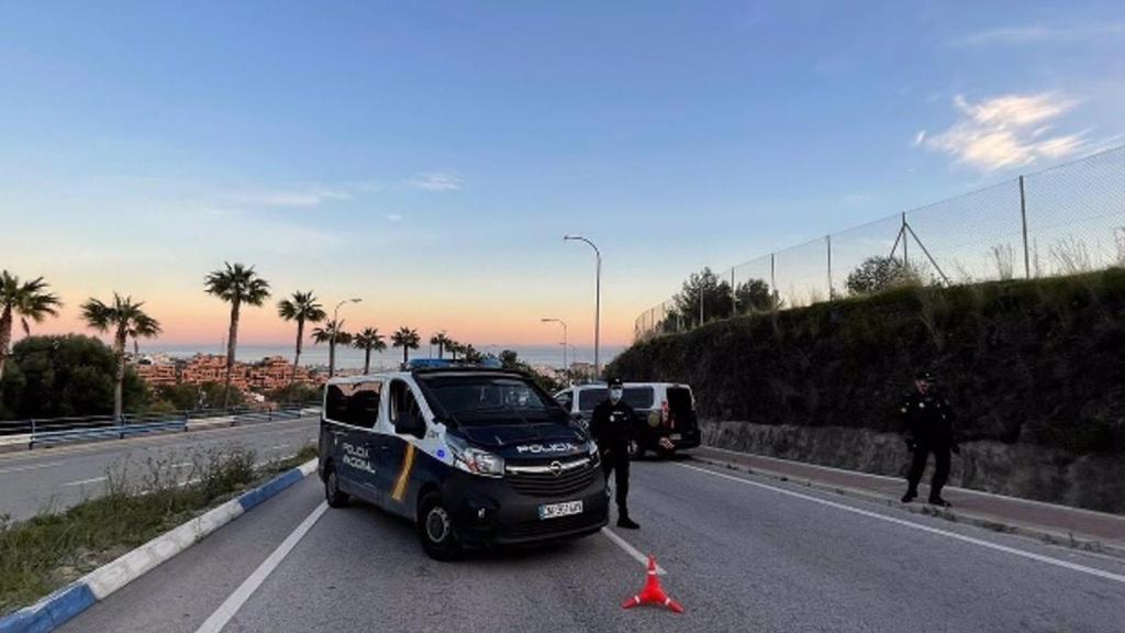 Un control policial.