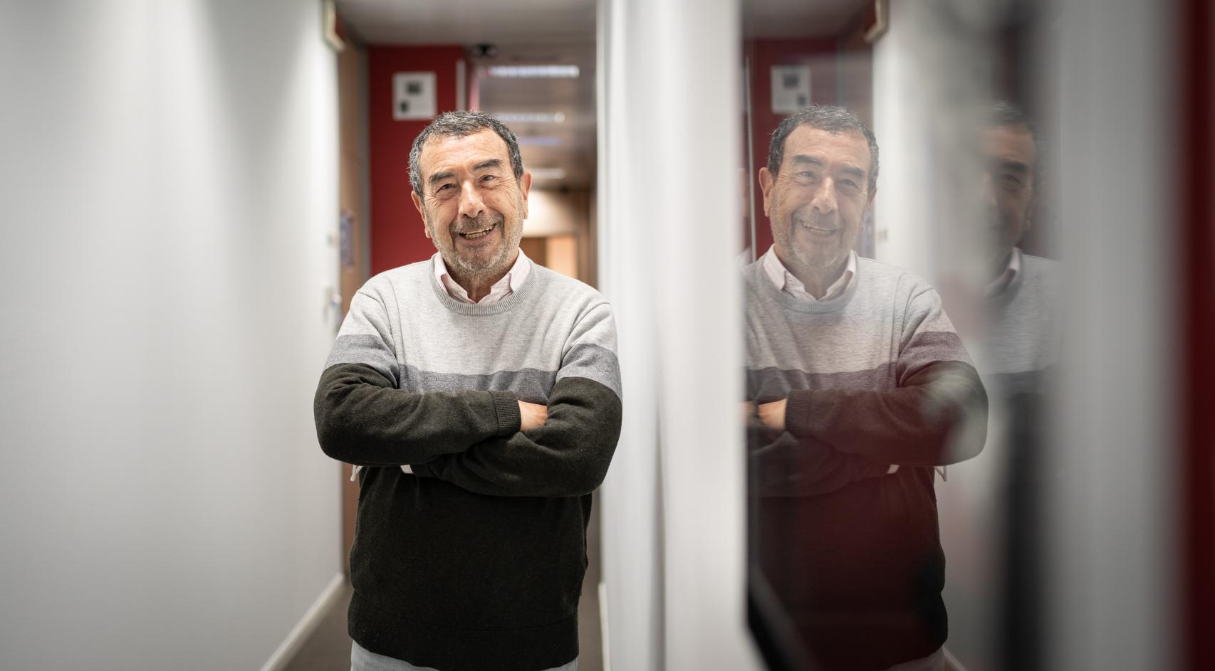 El cineasta y escritor José Luis Garci durante la entrevista con Porfolio.