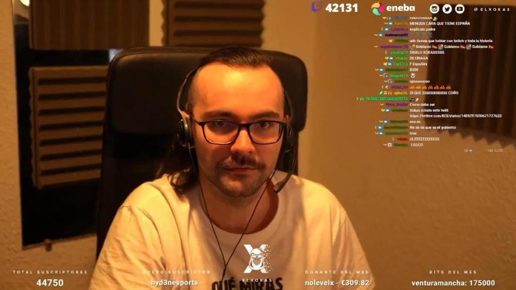 El streamer gallego ElXokas.