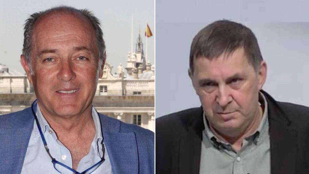 Soto y Otegui en un fotomontaje.