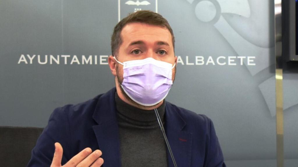 Manuel Martínez, Concejal de Igualdad y Mujer del Ayuntamiento de Albacete.