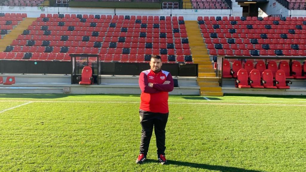 Jorge Blanco, preparador físico del Rayo Femenino B