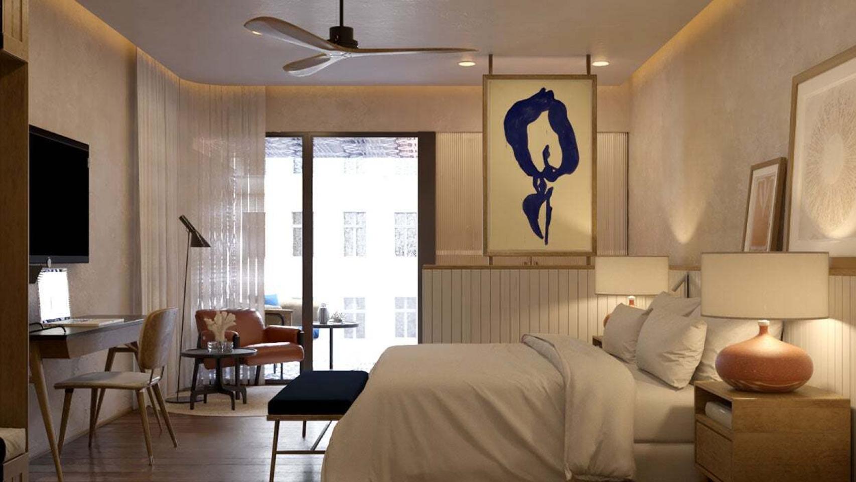 Fotos del hotel H10 Croma Málaga, diseñado por Rafael Moneo.