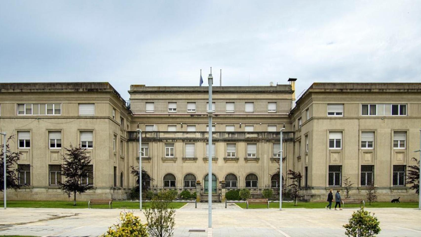 Edificio de la Autoridad Portuaria de A Coruña, en la Avenida de la Marina