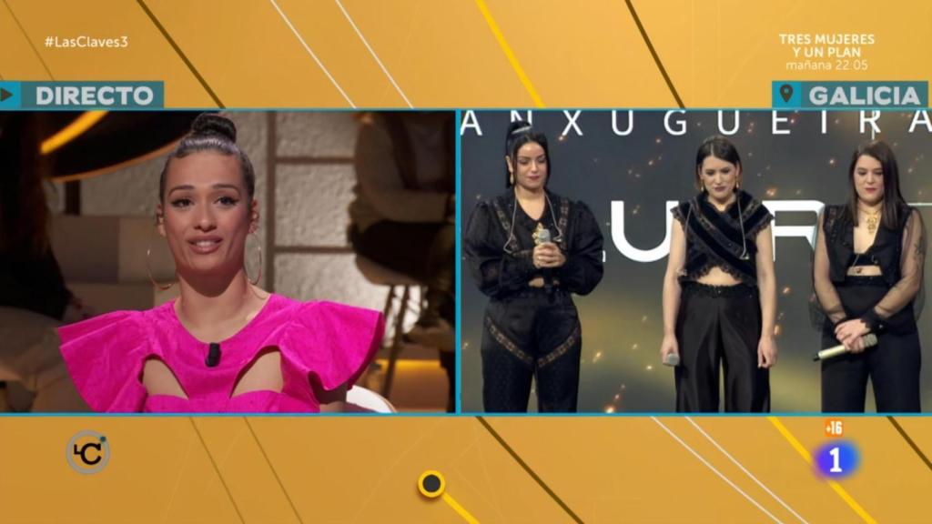 Tanxugueiras visitaron Luar y conectaron con el programa La Clave donde bromearon sobre el jurado.