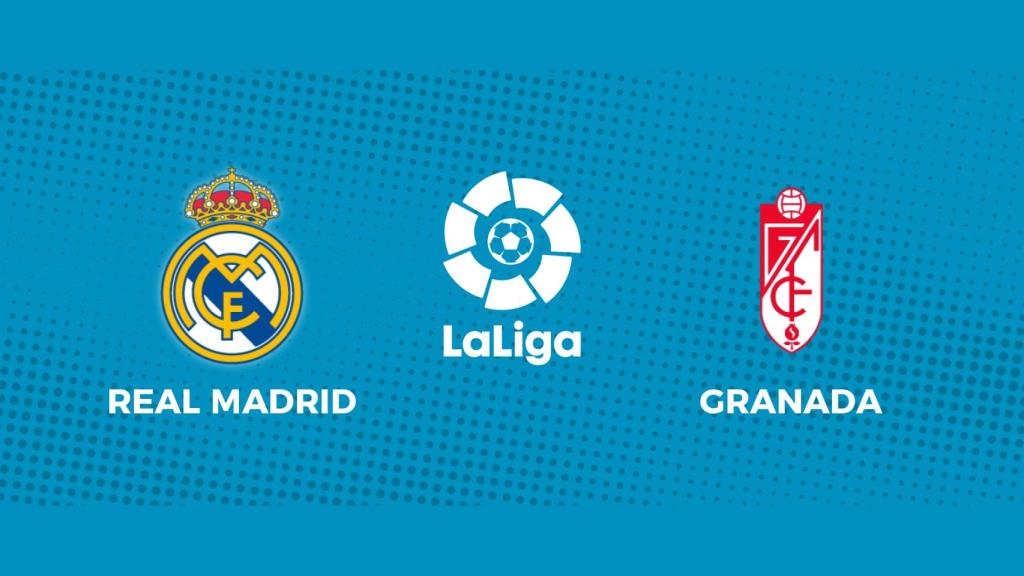 Real Madrid - Granada: siga el partido de La Liga, en directo