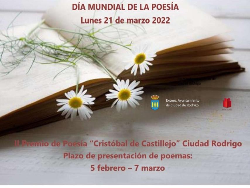 cartel poesia ciudad rodrigo