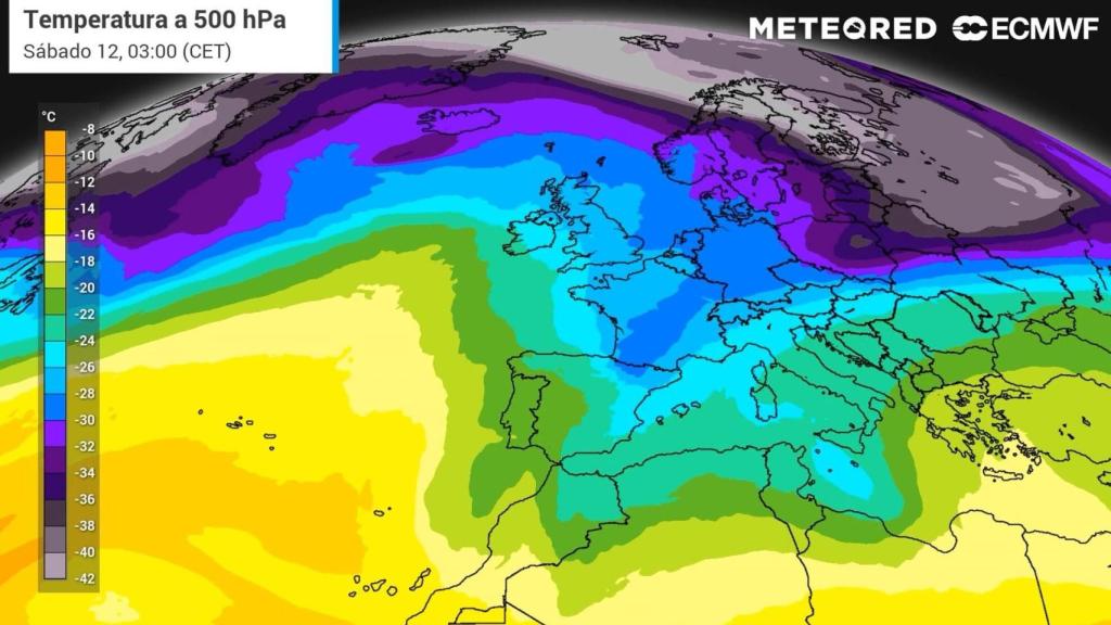 Una vaguada con aire polar alcanzará a Castilla y León