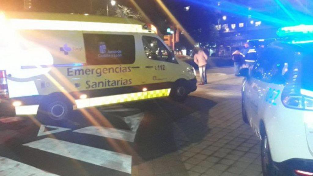 Atropello en Salamanca en una foto de archivo