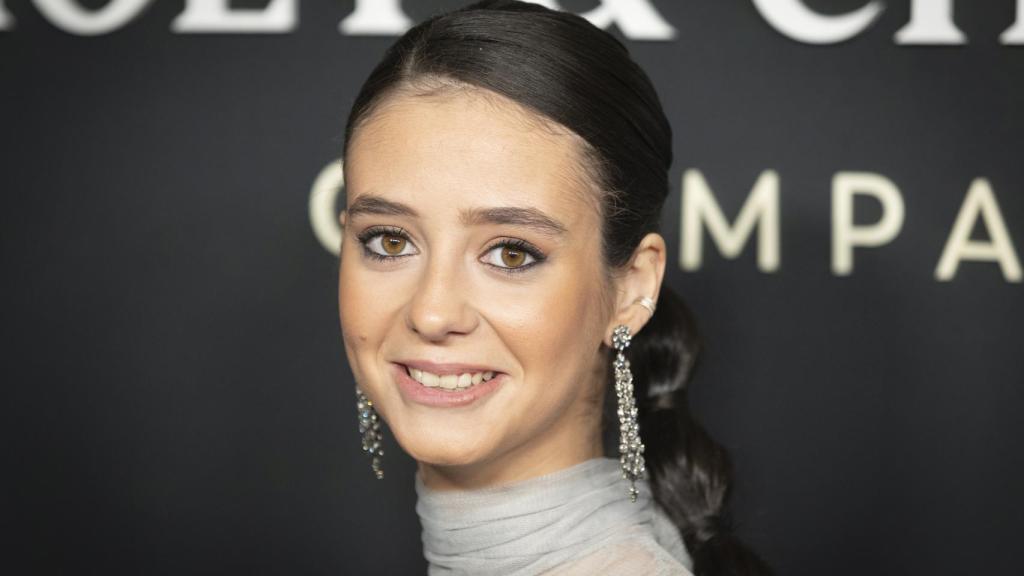 Victoria Federica en el 'photocall' de un evento de Moet Chandon.