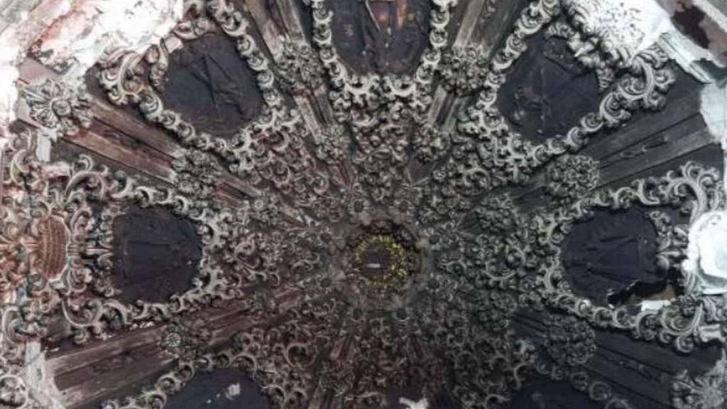 Detalles del camarín de El Perchel, en Málaga.