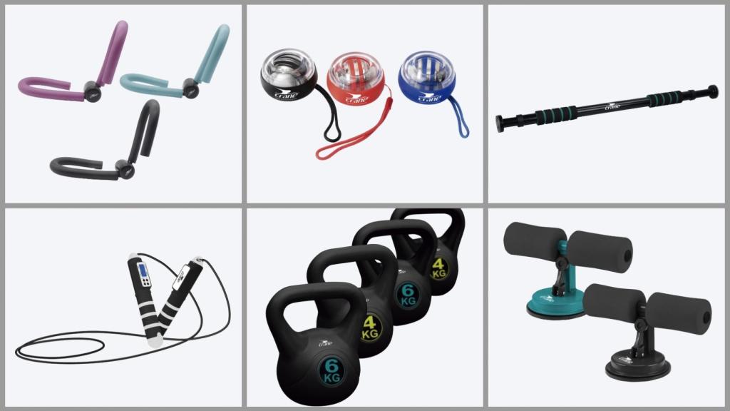 Artículos de gimnasio de ALDI